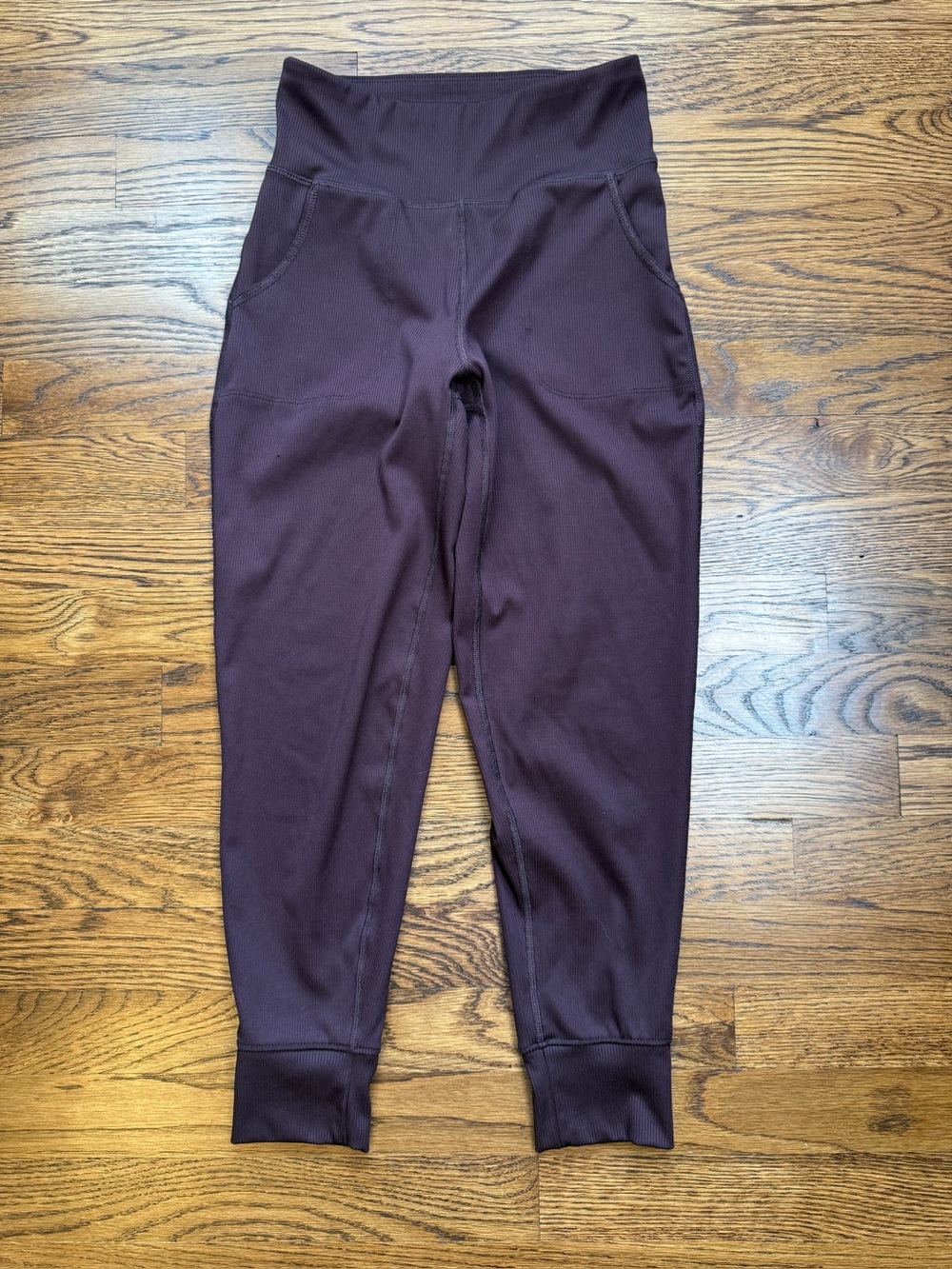Old Navy Girls High Rise Plum / Wine Athleisure Athletic Joggers Size M 8